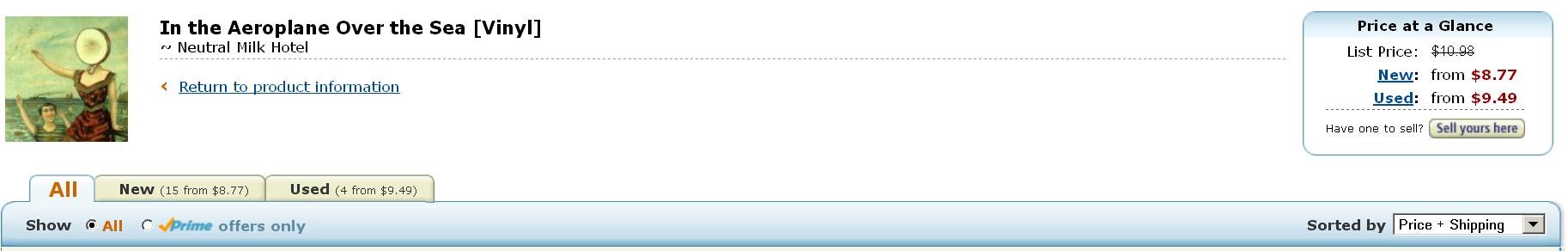 Amazon used music cart options